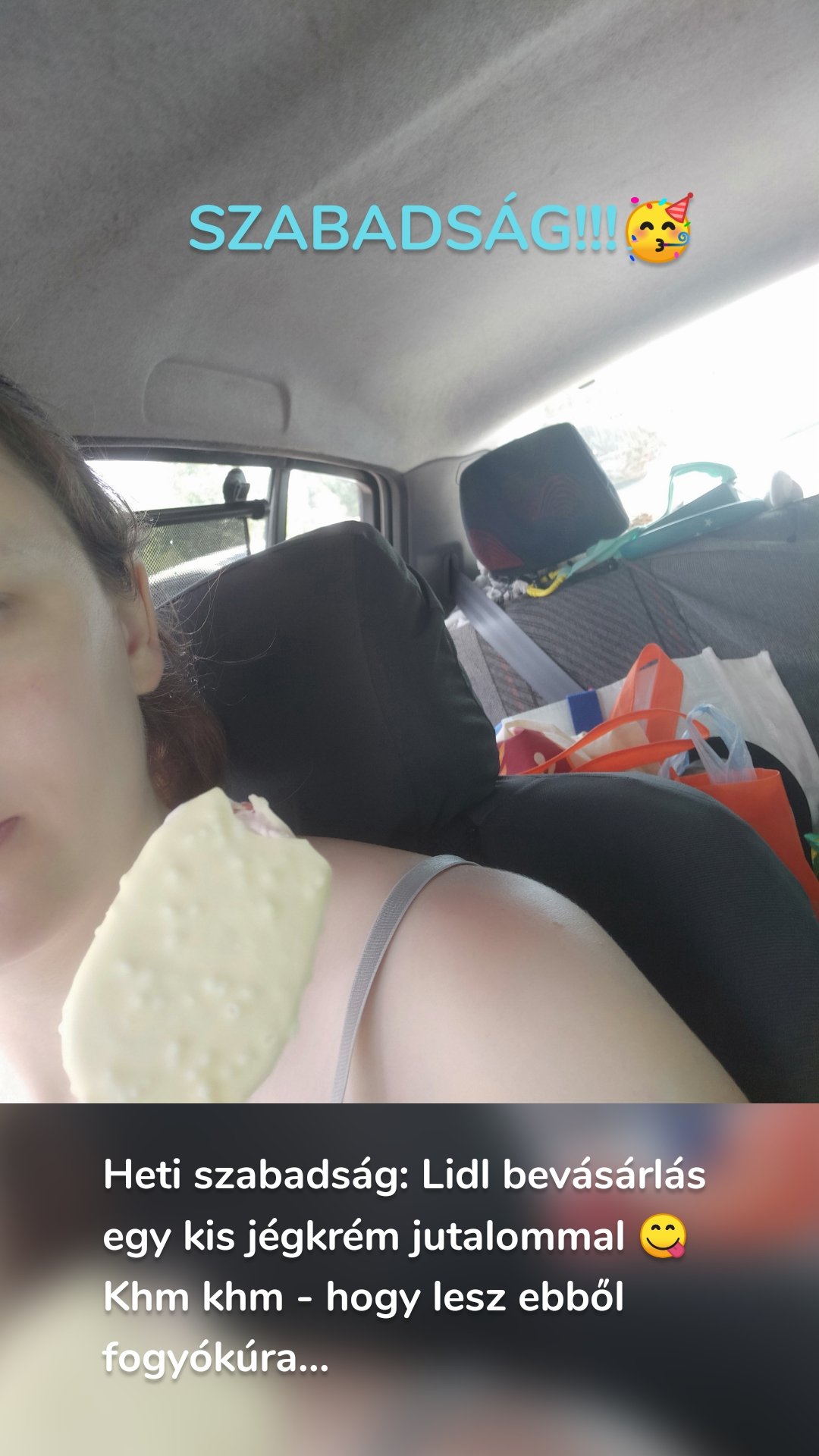 SZABADSÁG!!!🥳 Heti szabadság: Lidl bevásárlás egy kis jégkrém jutalommal 😋
Khm khm - hogy lesz ebből fogyókúra...